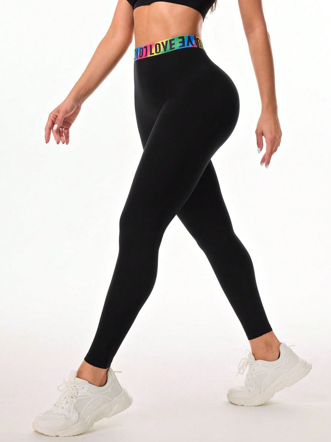 Love Script High-Waist Leggings