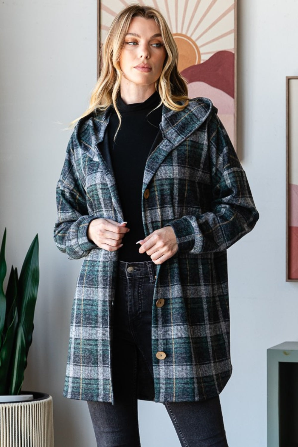 Urban Plaid Shacket