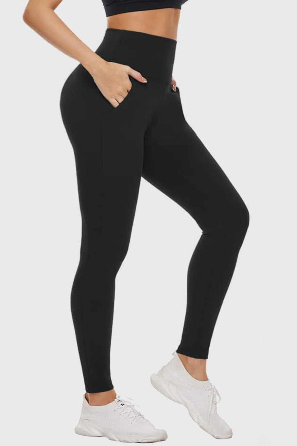 Vaulted Pocketed Leggings