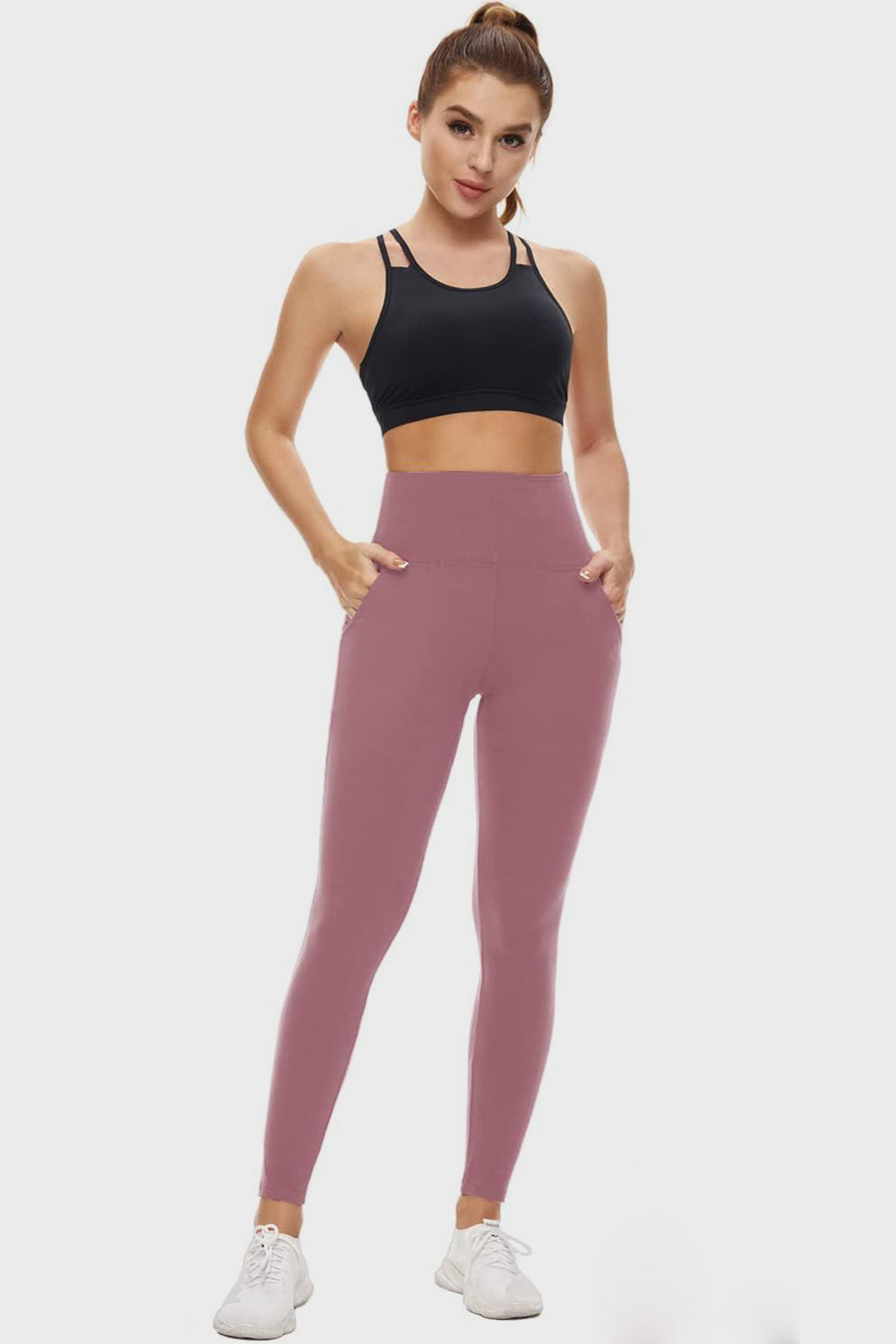 Vaulted Pocketed Leggings