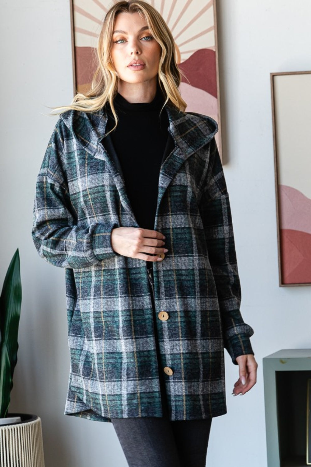 Urban Plaid Shacket