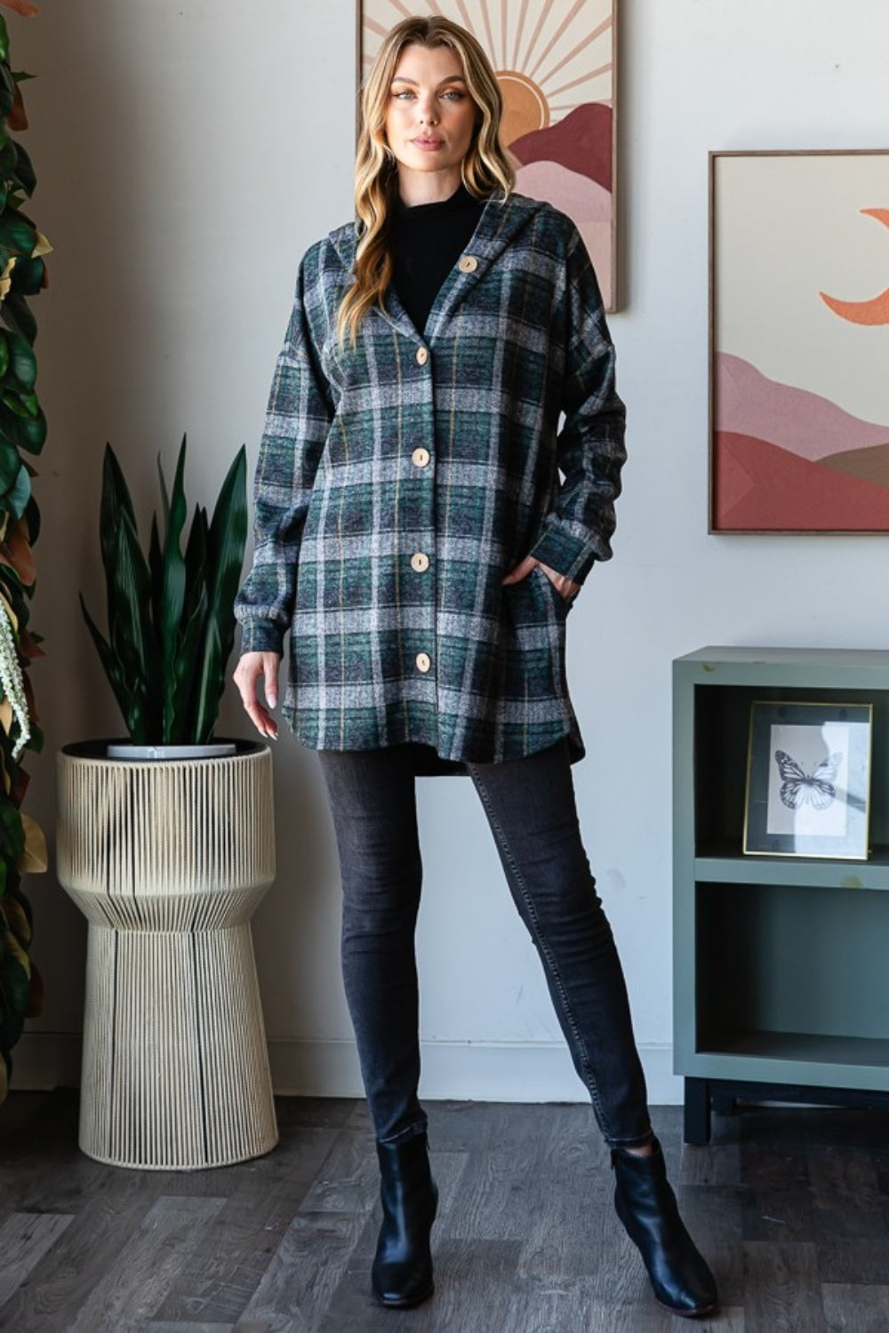 Urban Plaid Shacket